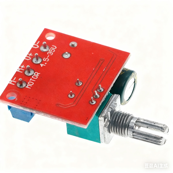 PWM DC Motorvarvtalsregulator 5V-35V Varvtalsregulatorbrytare 5A Omkopplingsfunktion LED-dimmer