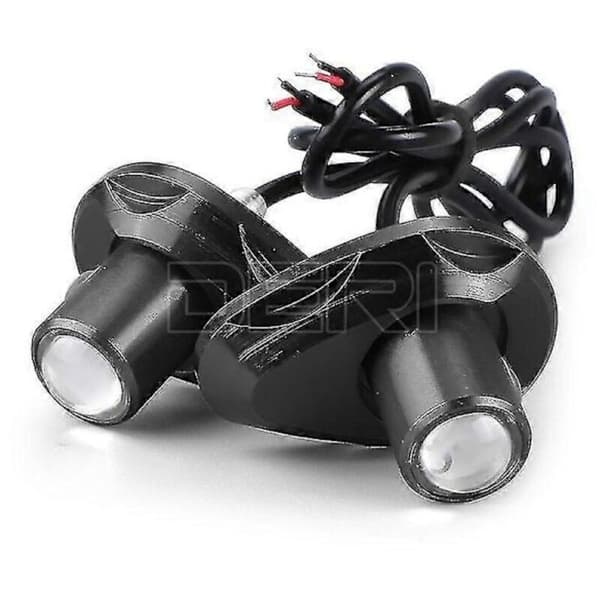 CNC Eagle Eye LED Motorcykellys, Blink/DRL/Bremse/Nummerpladelys