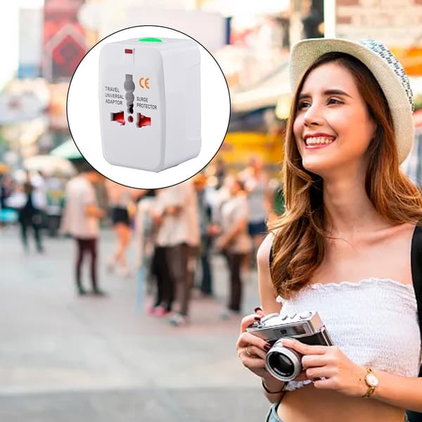 Universal Multi4you Rejseadapter med EU/UK/US/AU stik