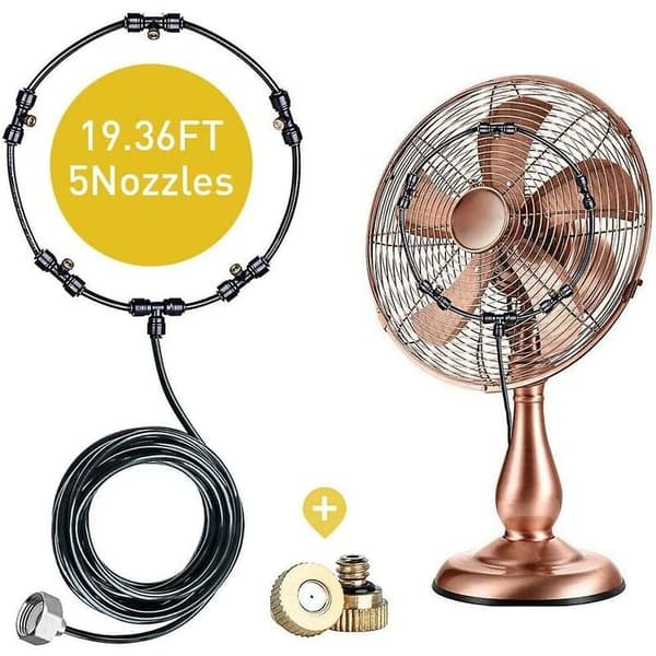 Udendørs tågeventilatorsæt til vandtågekølesystem 5,9 m (19,36 ft) ventilatorlinje