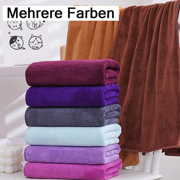 Mikrofiber Håndklæde Hår hurtigtørrende håndklæde hår