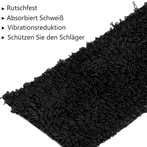 Bomuldshåndklædegreb, superabsorberende håndklæde til badminton