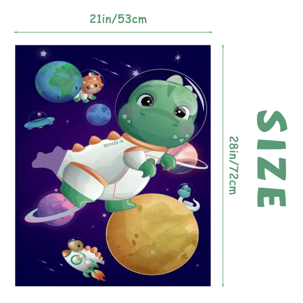 Dinosaur Plakat Blindfold Selskapsspill