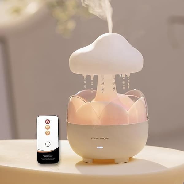 30 ml bærbar sky-natlys luftfugter aroma diffuser automatisk slukning