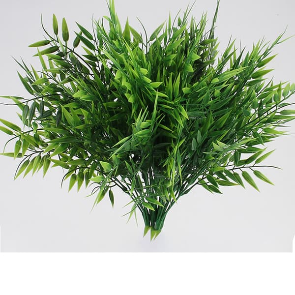 Kunstige bambusblade, kunstige bambusblade, grene