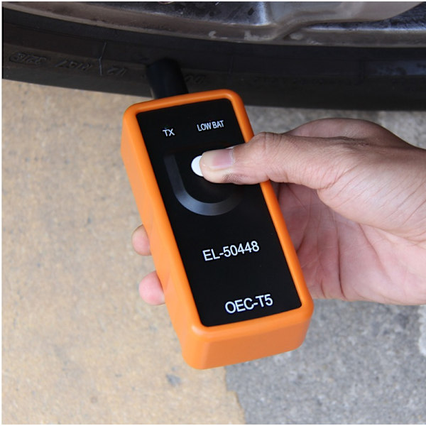 Tire pressure recovery gauge