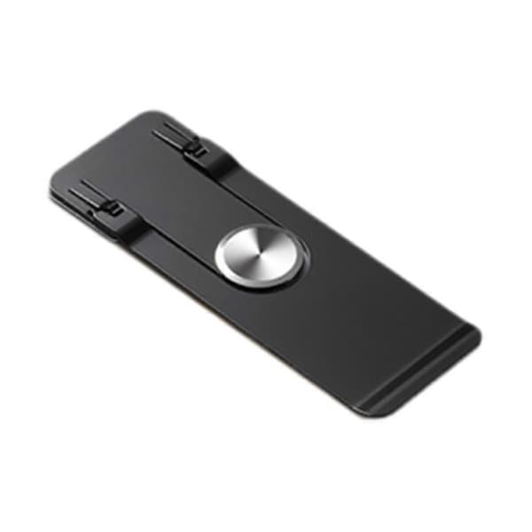 +Mobiltelefon Tablet Bagside Klistermærke Oneline Foldeholder O1H9 black 1pcs