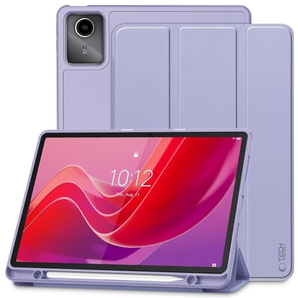 【YD】Tech-Protect Lenovo Tab M11/K11E Deksel med plass til penn - Lilla 280