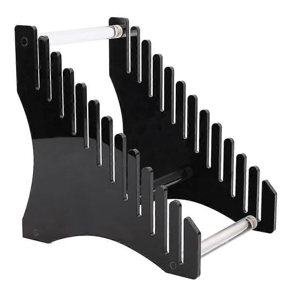 YX024 Akryl Pladereol Desktop Bog CD Display Stand Holder Black