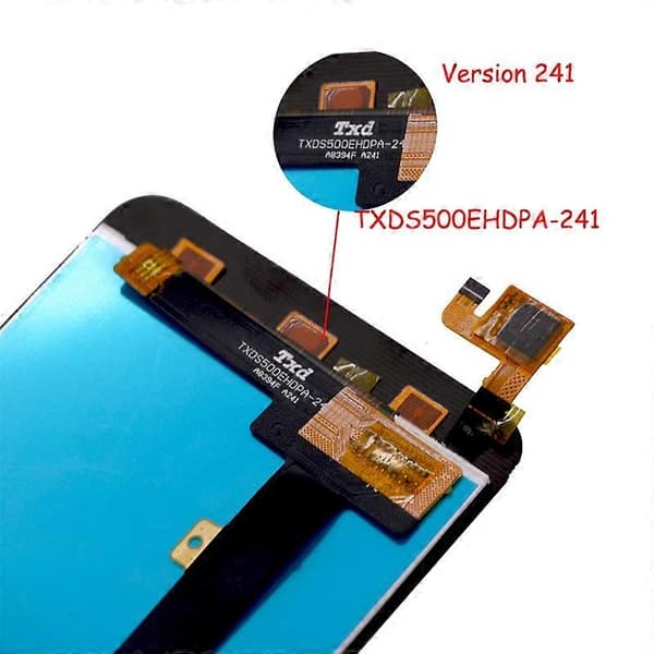 (Ny) LCD-skærm til ZTE Blade A610 A610C med Digitizer Fuld Samling Black