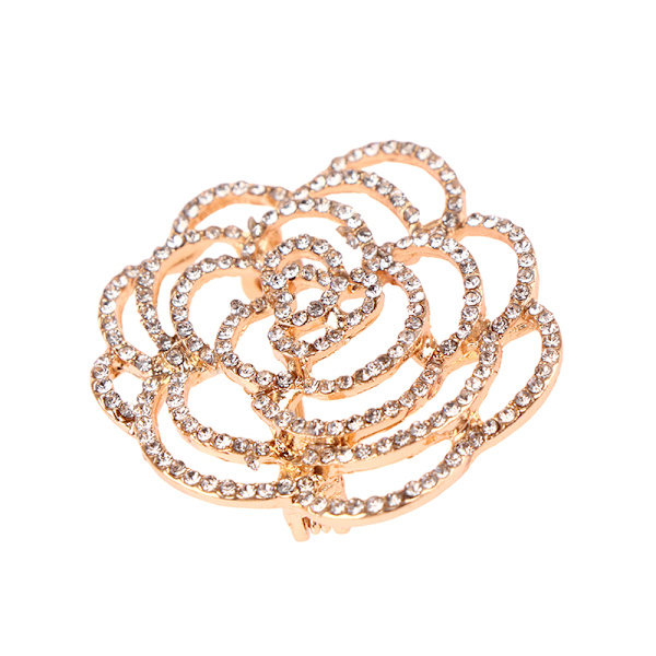 1. Camellia Flower Lapel Brosjer For Dame Brosje