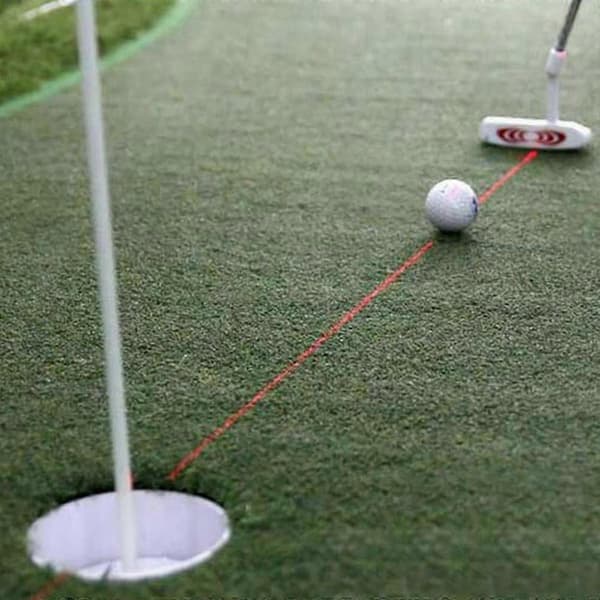 Laser Putting Alignment Tool til Golf - Svingbanevejledning & Holdningstræner til Præcisionssigteøvelser YT