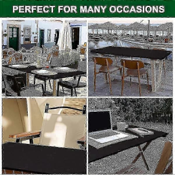 Premium Folding Picnic Tablecloth Cover For Rectangular Outdoor Tables red red 120x58cm