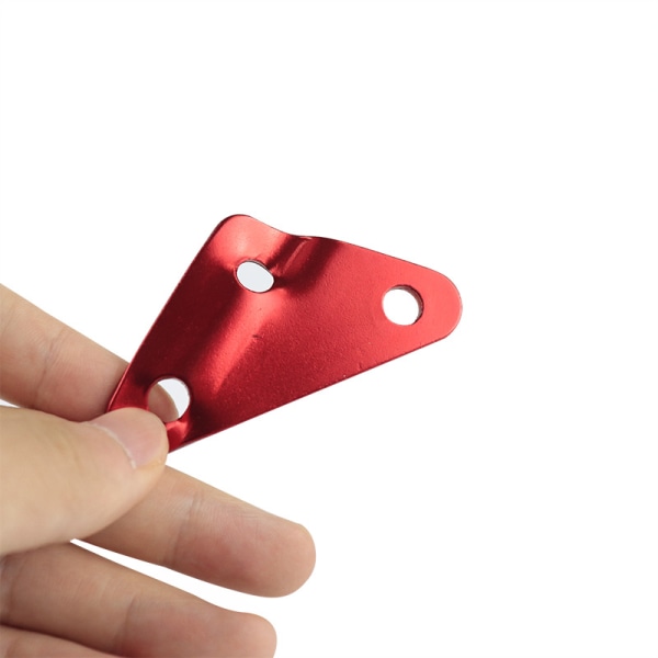 Aluminum alloy tent drawstring adjuster 7.5*4*5cm red 8 pcs