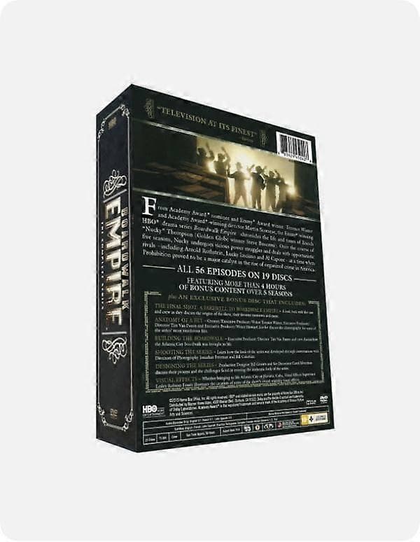 【YD】Boardwalk Empire: The Complete Series sæson 1 - 5 (DVD, 20-disc boks sæt) engelsk version