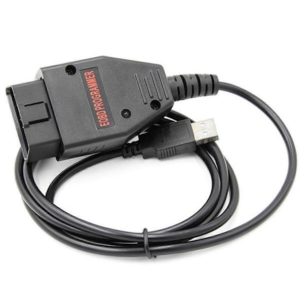 【BQ】EOBD2 Flasher Programmer Galletto 1260 Kabel Auto Chip Tuning Interface Remap Flasher Programmer Værktøj Black