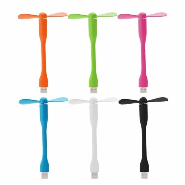 Mini USB blæser - forskellige farver Blå