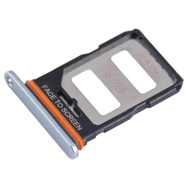 (Ny) For Xiaomi Poco F5 SIM-kortskuff + SIM-kortskuff Silver