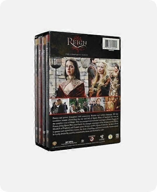 【YD】Reign: The Complete Series Sæson 1-4 (DVD, 2017, 17-disc sæt) engelsk version