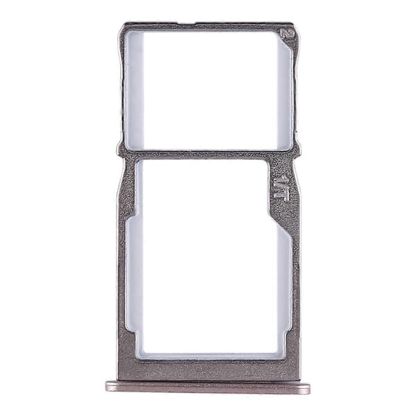 För Meizu 15 SIM-kortfack + SIM-kortfack / Micro SD-kortfack Gold