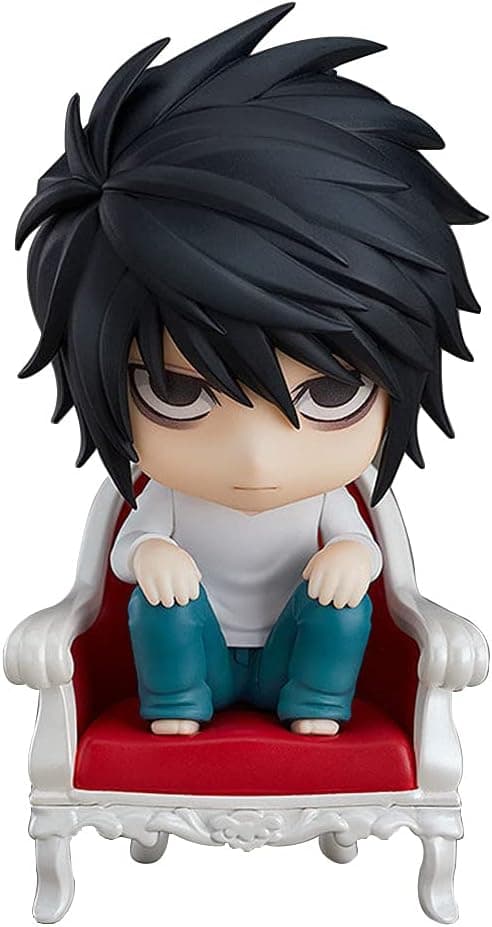 【YD】10cm Death Note samlarstaty - Manga Yagami Light & L - PVC