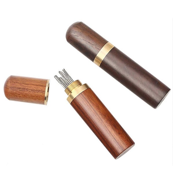 Mini Tandpetare Tube Handsömnad nålar Förvaringsrör