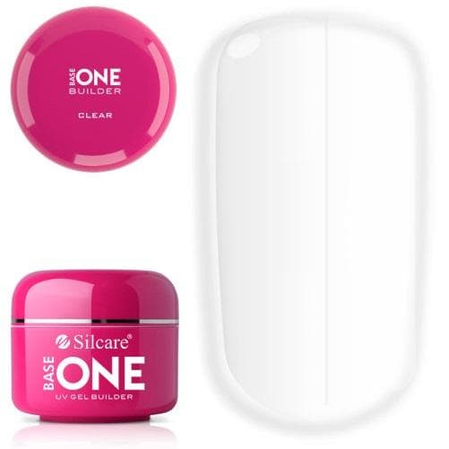 【YD】Base One - Builder - Klar - 30 gram - Silcare Transparent Transparent