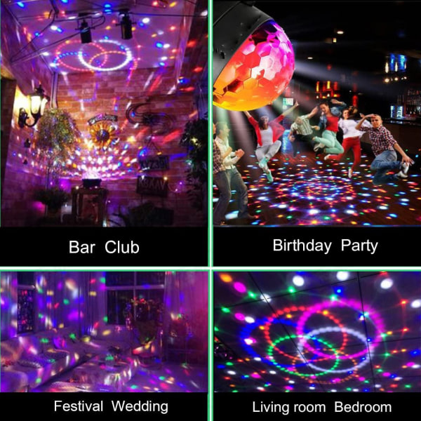 Mini Disco Ball Party Scenlampor Led-projektorutrustning