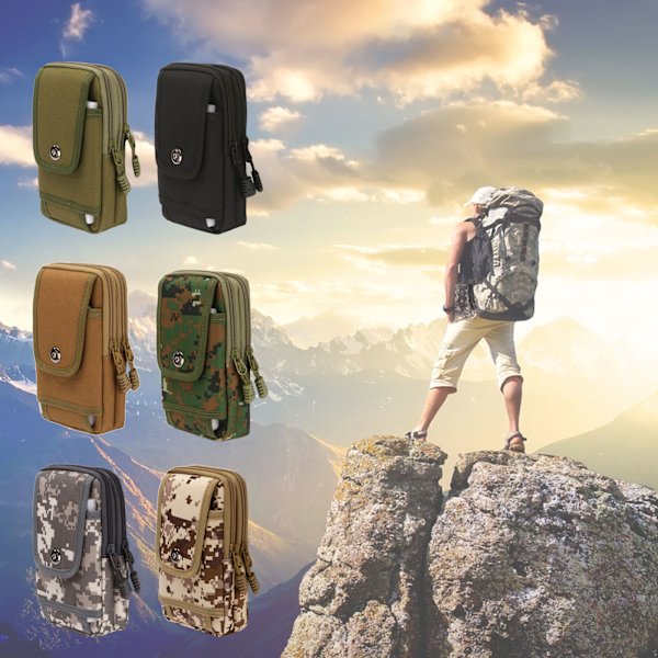 Jakt midjevesker Militærveske Tactic Magazine Pouch Fanny Pack Outdoor Sportswear Camping Midje EDC Pouch Bag