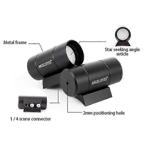 Angeleyes Solar Finder kompatibel med solpositionering Total Finderscope Eclipse & Partial Eclipse Observation kompatibel med astronomiskt teleskop