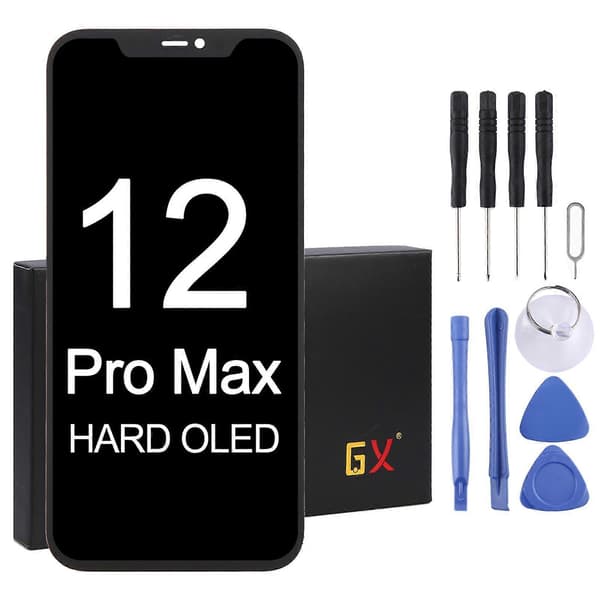 (Uusi) GX Soft OLED -näyttö iPhone 12 Pro Maxille Inte angivet