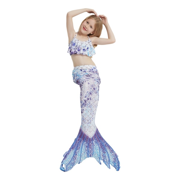 Adult Mermaid Tail, NO Monofin - Set för vuxna och tonåringar med underkläder E509 110