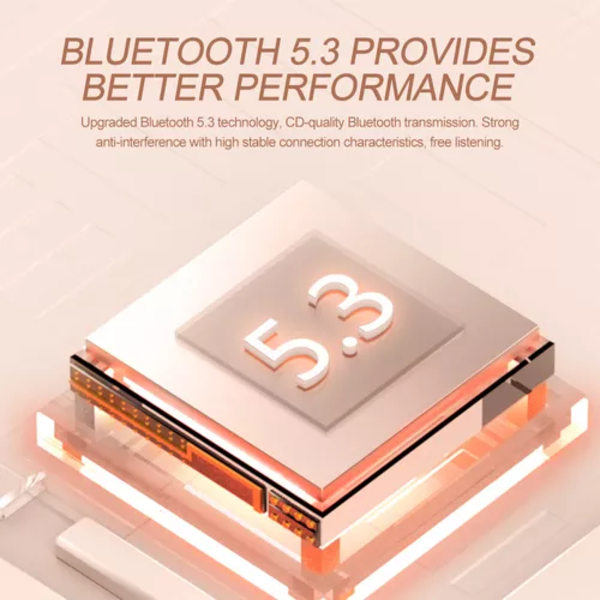 Todella langattomat näkymätön kuulokkeet Bluetooth 5.3:lla