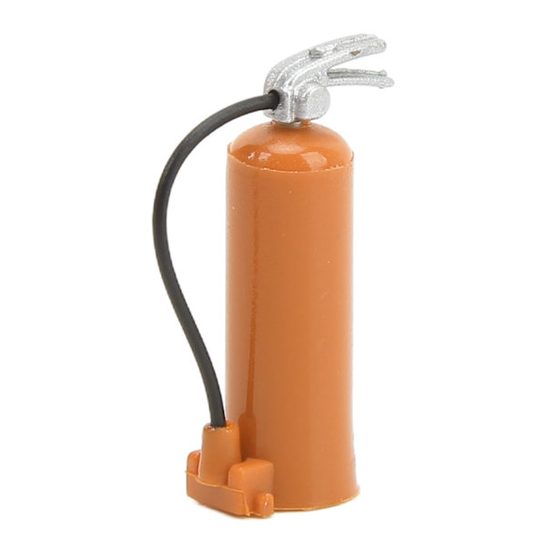 Oranssi elävän näköinen koristeellinen muovinen sammuttimen simulaatio 1/18 1/24 RC-autoille