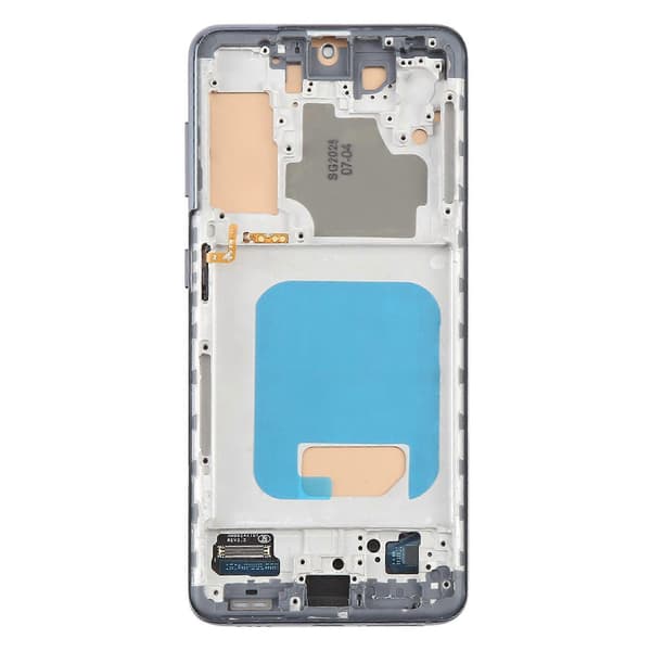 För Samsung Galaxy S21 5G SM-G991B 6,12 tums TFT LCD-skärm Digitizer komplett montering med ram, stöder inte fingeravtrycksidentifiering Black
