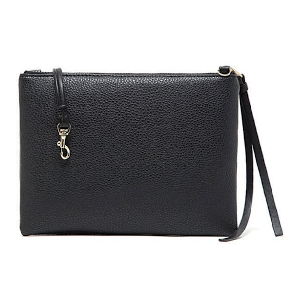 Konvoluttaske I Pung I Håndtaske I Clutch - black