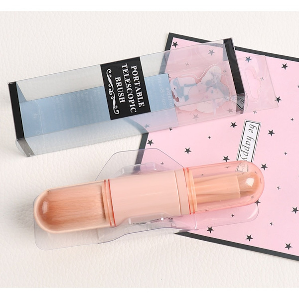 4 i 1 Makeup Brush Beauty Tools Infällbar bärbar 3