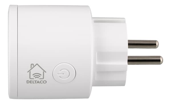 【YD】DELTACO SMART HOME-strømafbryder, WiFi, 1xCEE 7/3, 10A, timer, 3-pak 220