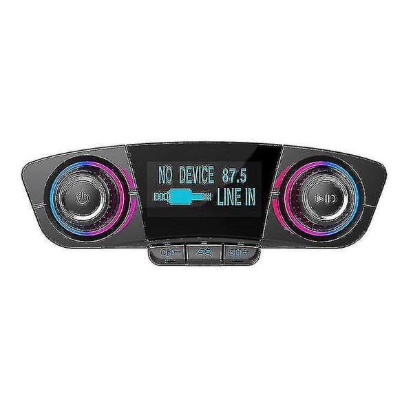 Bt06 Auton Mp3 Bluetooth soitin Autolaturi Monikielinen Bluetooth Handsfree Fm-lähetin autotarvikkeille