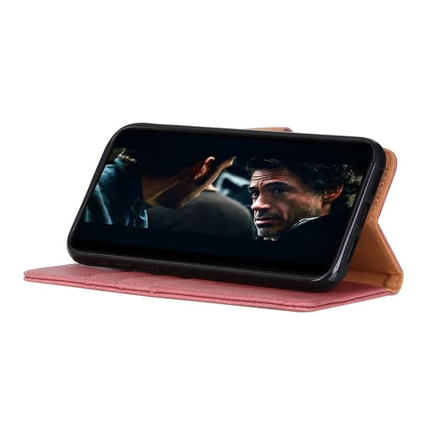 【YD】KHAZNEH Xiaomi Redmi 9C Etui Læder Rosa 80