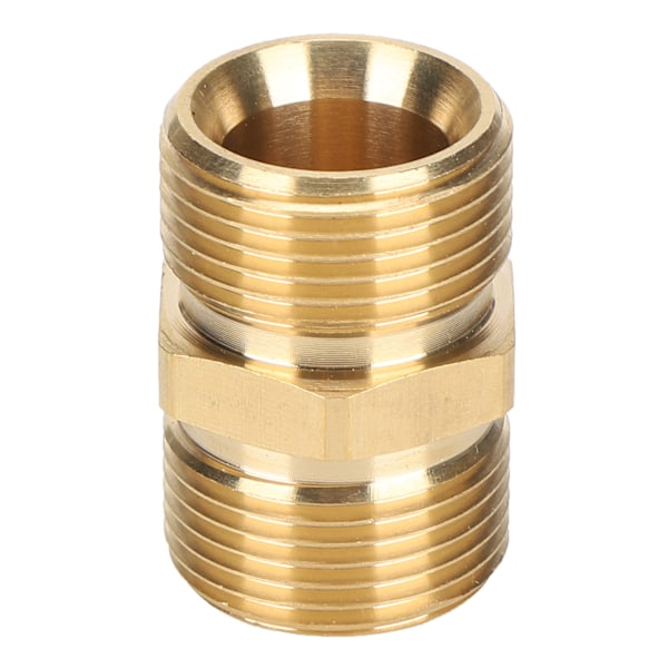 Messing M22 Hann-gjengeadapter for høytrykkssprøyter - 14mm Slangekoblingskobling