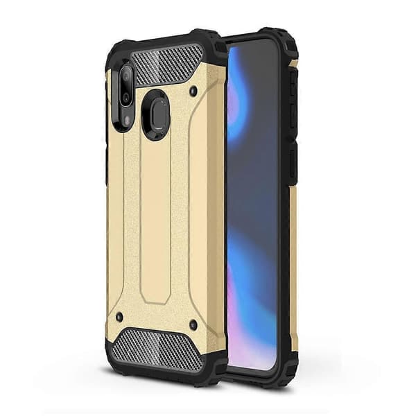 (Uusi) Magic Armor TPU + PC -yhdistelmäkotelo Galaxy A40:lle