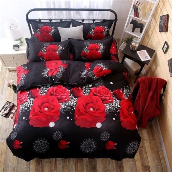【YD】Duvet Cover - Unspecified - 3D - Microfiber 100% Polyester - 220x240cm - 2 Pillowcases 48x74cm