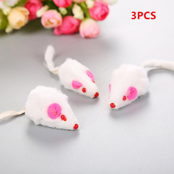PCS Mouse Shape Cat Pet Lelu Pehmo kissan lelu Lemmikkitarvikkeita Simuloitu A1