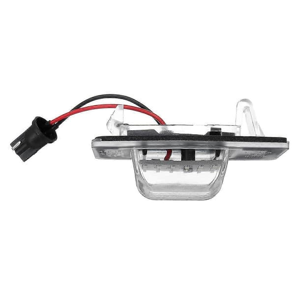 【BQ】2 stk. nummerpladelys til Ford Escape Mercury Mazda Mx-5 Mpv White  black