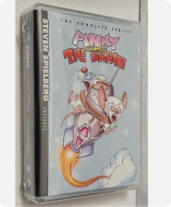 【YD】Pinky og Brain Komplet Serie (DVD, 12-disc sæt, bind 1 2 3) engelsk version