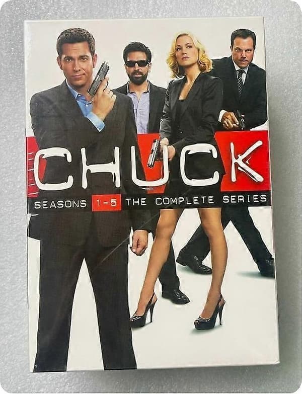 【YD】Chuck: The Complete Series sæson 1-5 (DVD, 2012, 23-disc sæt)