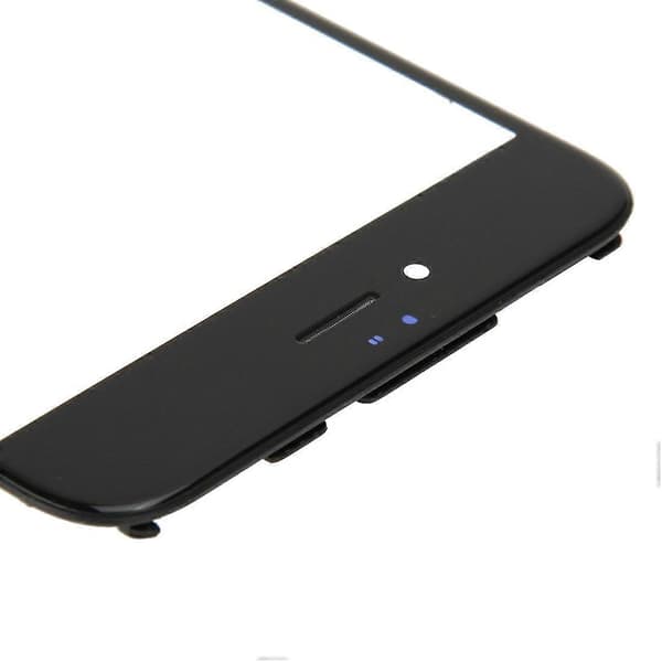 (Ny) Yttre glaslins för framskärm med ram för LCD-skärm för iPhone 6s Black