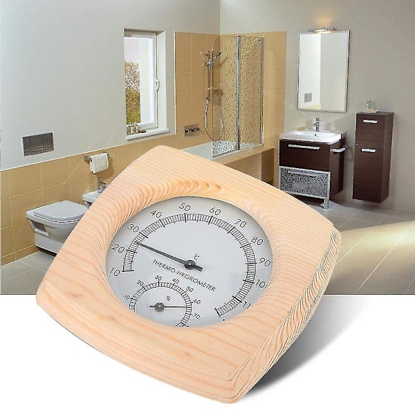 Bastutermometer, Digital Basturumstermometer Och Hygrometer