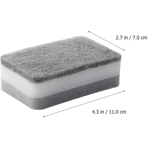 Pack of 10 dish sponges Scouring sponges Gentle washable